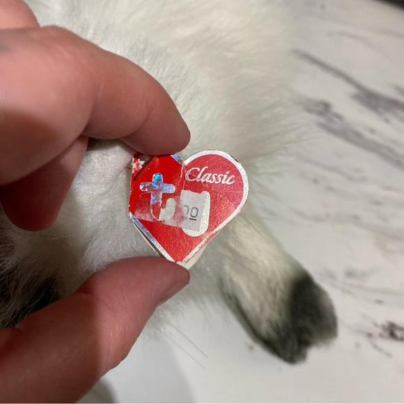 Vintage TY Classic Angel Himalayan Cat 20th anniversary beanie buddy cat plush - Picture 5 of 10